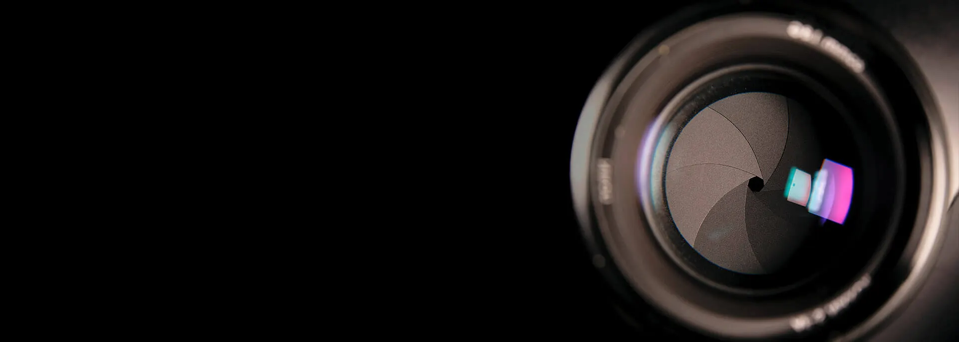 lens with aperture - standard image