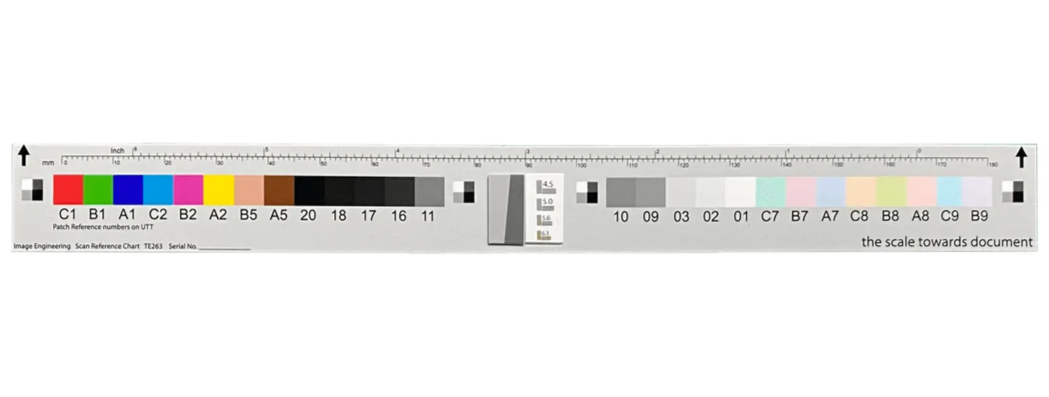 TE263 Test Chart
