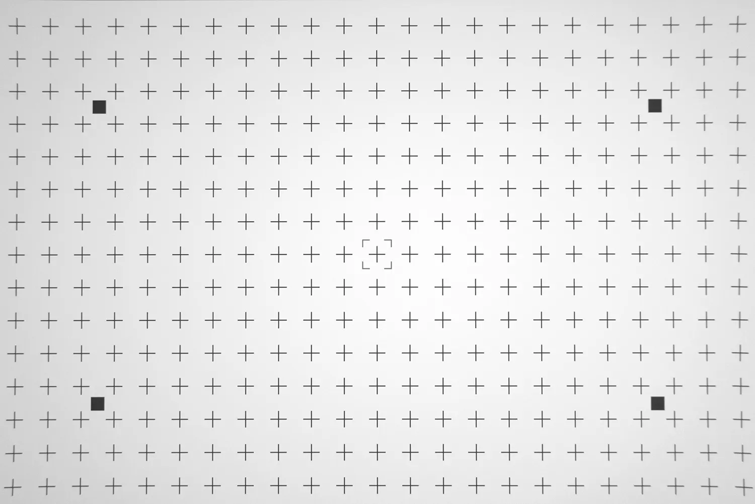 Undistorted image using the checkerboard method