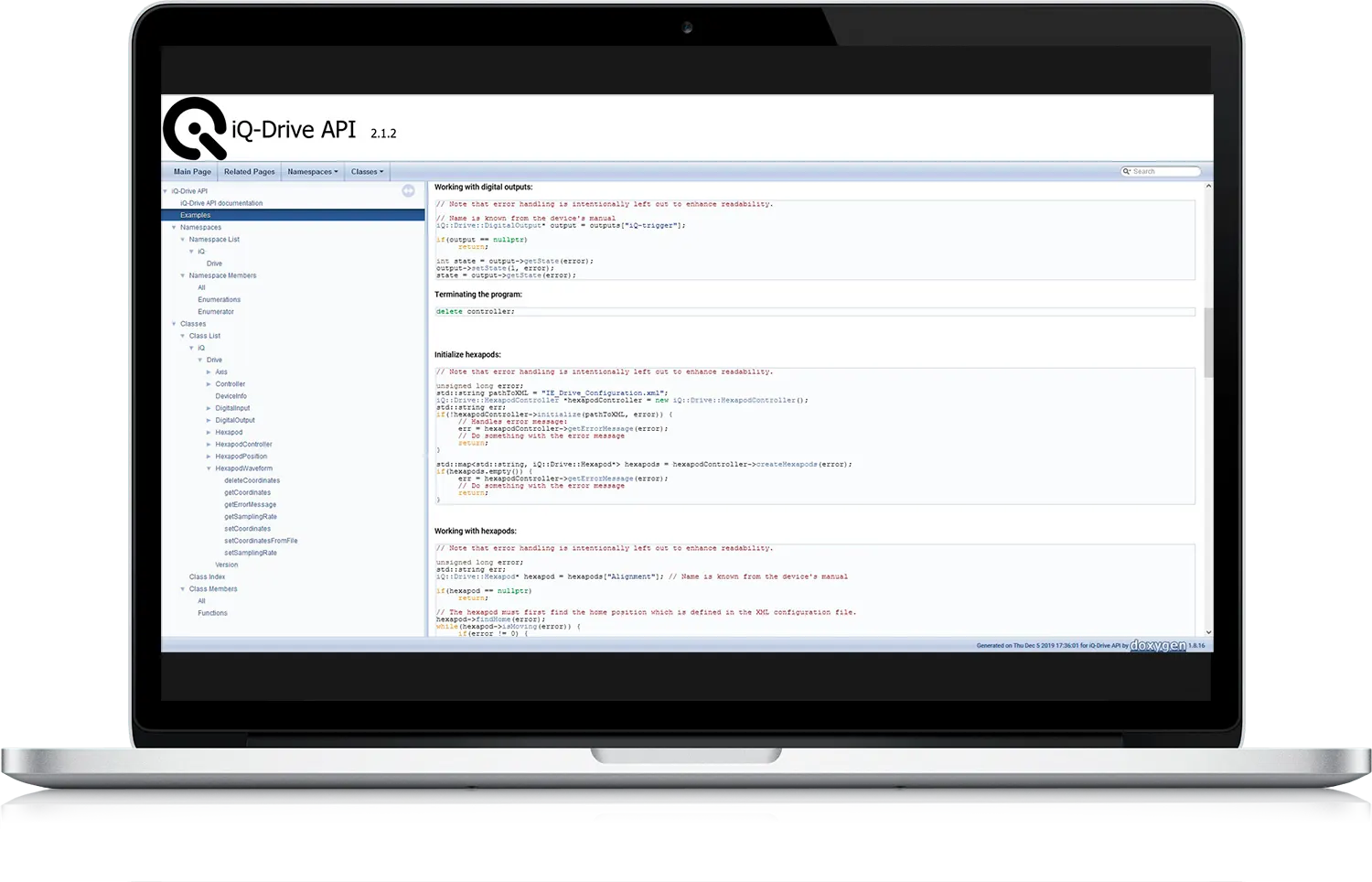 iQ-Drive API