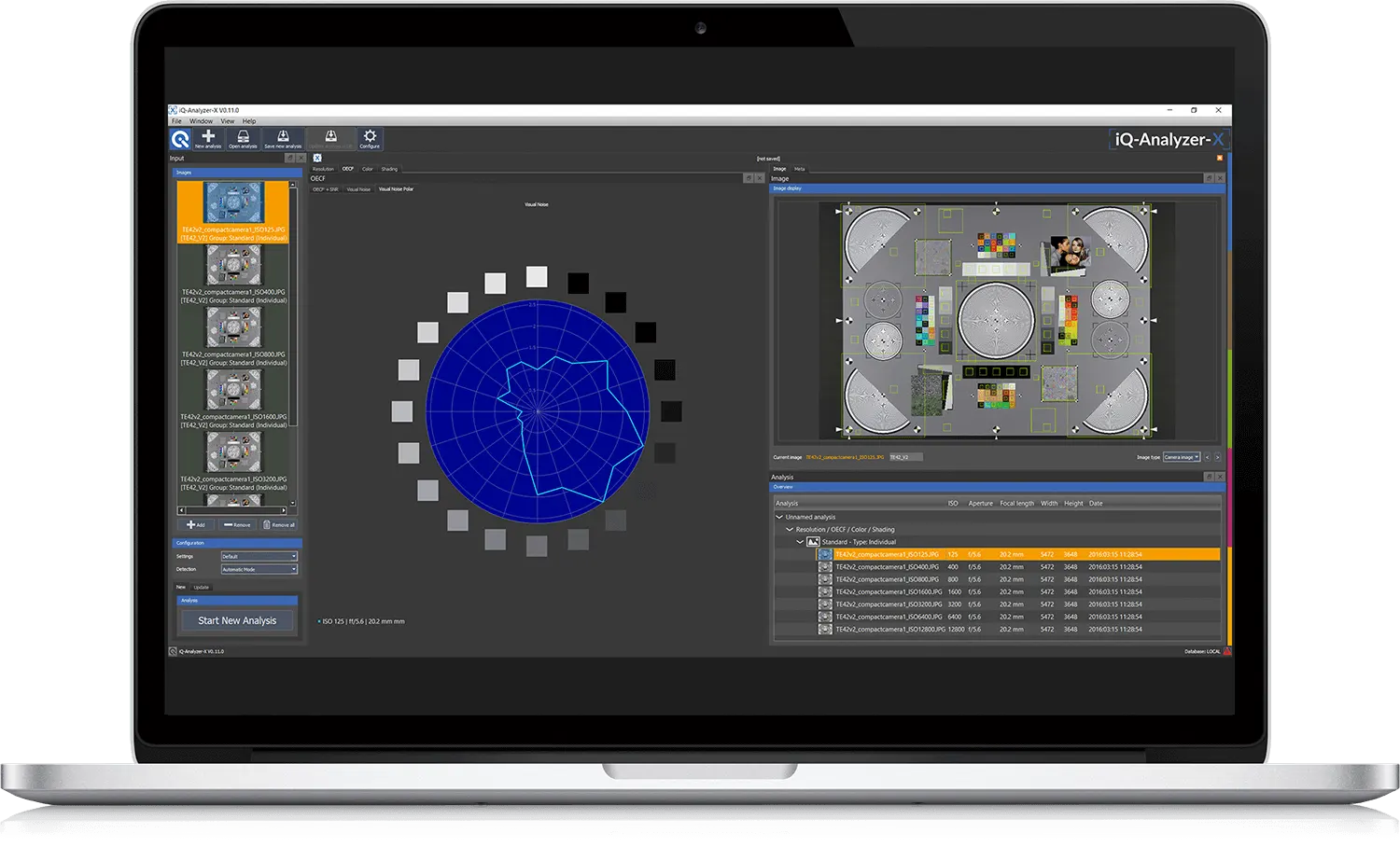 iQ-Analyzer-X image quality KPI testing 