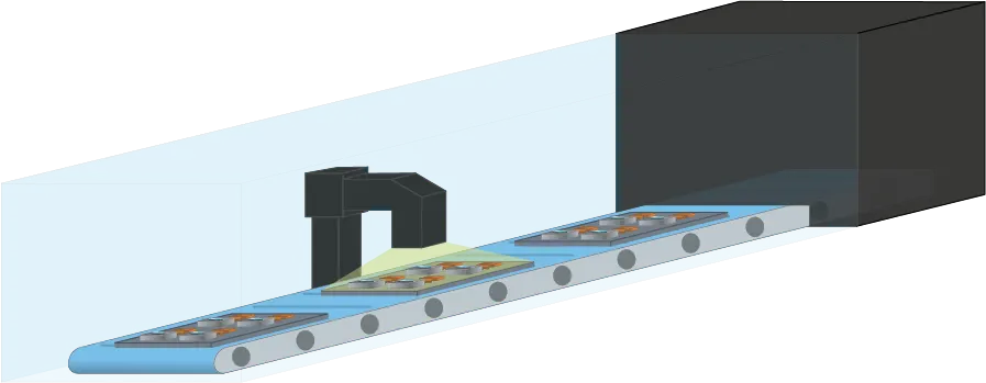 Figure 5: An example of the CAL2 calibrating multiple camera modules at the same time