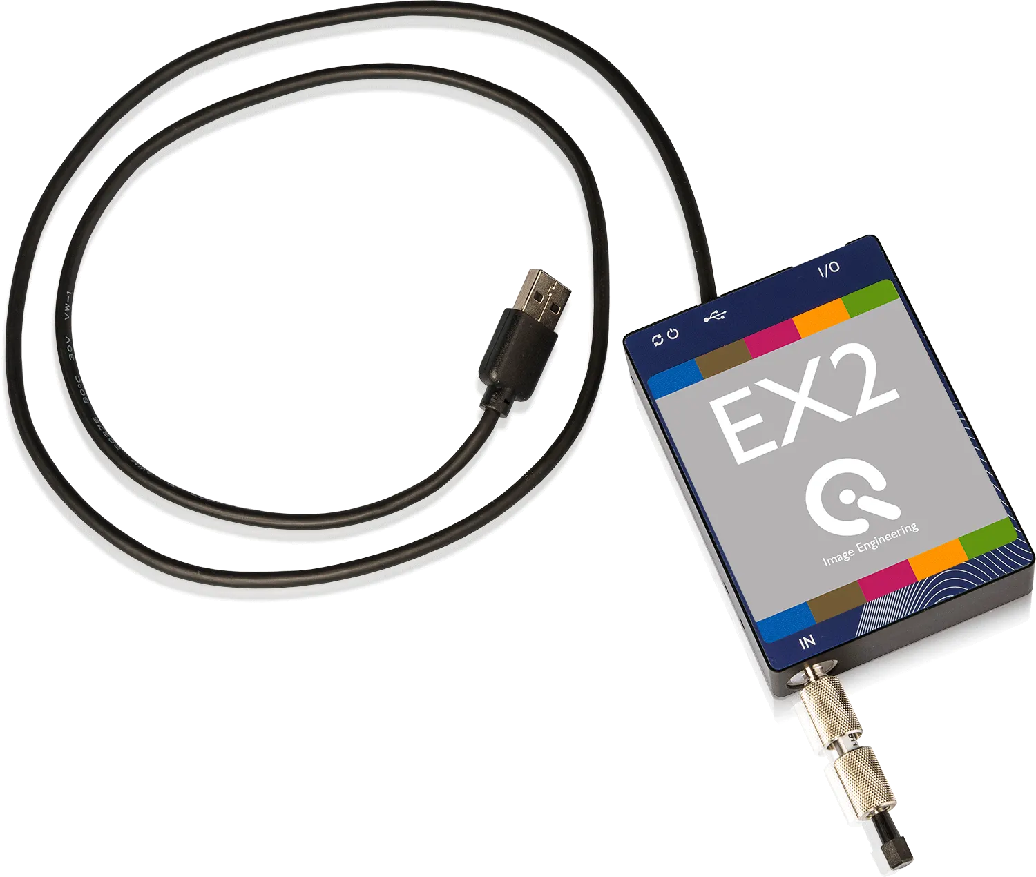 External measuring device for measuring and generating custom spectra