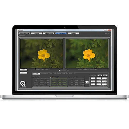 A known spectral measurement from the in-situ database.