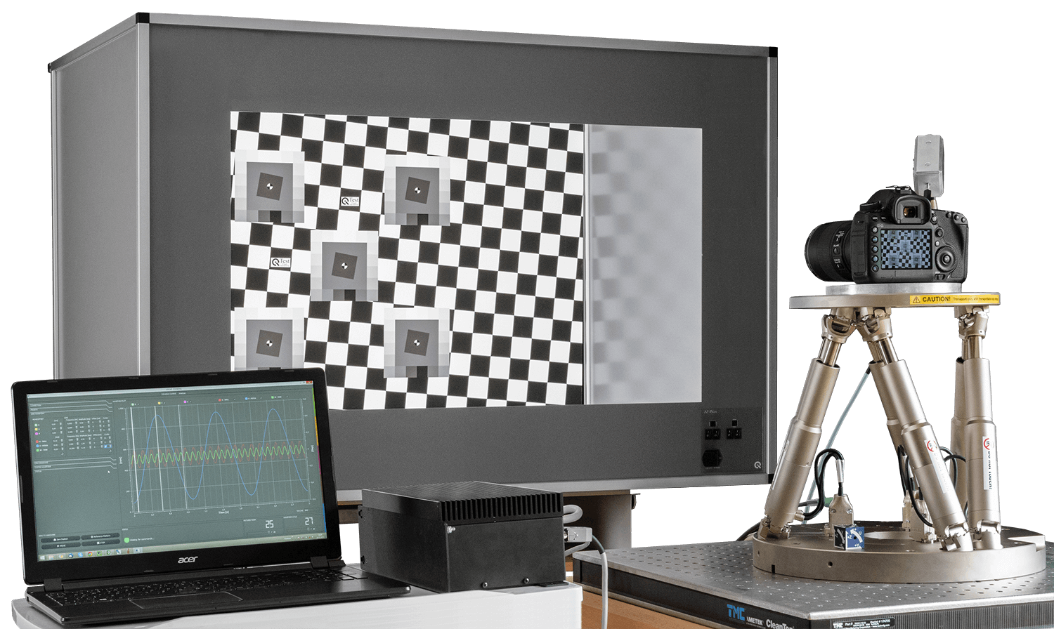 STEVE test setup